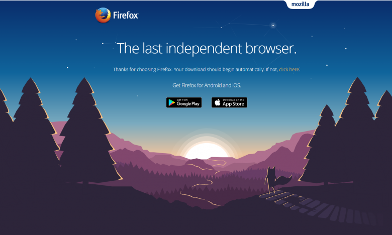 Marilyn Perry - Firefox remains open source and is still developed by a global community of coders.